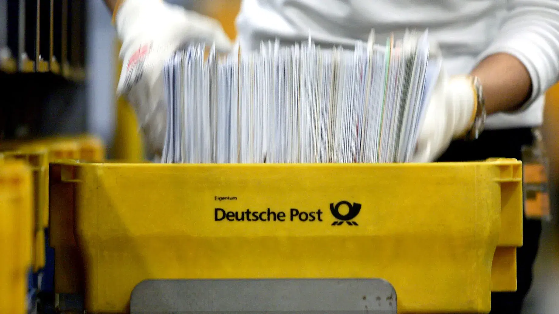 Fertiger Brief mit Zustellung über Deutsche Post GoGreen
